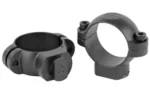 Leupold & Stevens Inc. Leupold 2-Piece STD Windage Adjustable Steel Rings 1" Medium Matte - alternate view 3