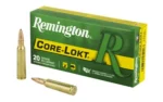 Remington Arms Co. Inc. Remington Rifle Ammunition .250 Savage 100 gr PSP 2820 fps 20/ct - alternate view 3