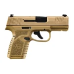 FN USA Reflex Handgun 9mm Luger 10rd Magazines (2) 3.3" Barrel FDE Night Sights NMS - alternate view 3