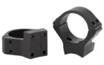 Talley Mounting Systems Talley Lightweight Alloy Scope Mount Combo Browning X-Bolt 30mm Low - Black Anodized - alternate view