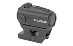 Truglo Ignite Mini Red Dot Sight with High and Low Mount- 22mm 2 MOA Green Dot - alternate view 3