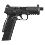 FN USA FN 510 Tactical Handgun 10mm 15rd & 22rd Magazines (2) 4.71" Threaded Barrel Black NMS Night Sights - alternate view 3