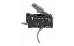 TriggerTech AR15 Adaptable Curved Trigger 2 Stage Adjustable Stainless Steel/Black - alternate view 3