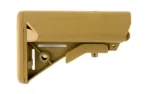 B5 Systems B5 Enhanced Sopmod AR Stock Mil-Spec Size Coyote Brown - alternate view 3