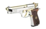 DERYA MELIK 9MM 4.9" 17RD SLVR/GOLD - alternate view 3