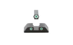 Ameriglo Green Tritium FRONT/REAR 3 dot sight set white outlines for Glock Gen 5 - alternate view 3