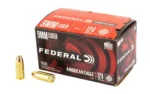 Federal Cartridge Co. Federal American Eagle Handgun Ammo 9mm Luger 124 gr FMJ 1150 fps 100/ct - alternate view 3