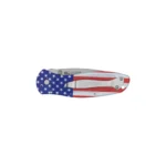 Kershaw Knives Kershaw Blur Folding Knife 3-2/5" Drop Point Blade USA Flag - alternate view 3