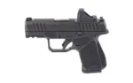 Rost Martin RM1S Handgun 9mm Luger 12(1)&15(3)rd Magazines 3.6" Barrel Black Black Viridian Red Dot Pistol Case - alternate