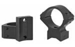 Talley Mounting Systems Talley Lightweight Alloy Scope Mounts - Black Anodized 1" - Medium Kimber Model 84M Current