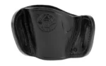 Bulldog Cases Bulldog Molded Leather Belt Slide Holster for Most Medium Frame Autos Black RH - alternate view 3
