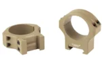 Warne Manufacturing Company Warne HyperLite 34mm Medium Dark Earth Scope Rings - alternate view 3