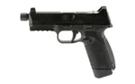 FN USA FN 545 Tactical Handgun 45 ACP 15rd & 18rd Magazines (2) 4.71" Threaded Barrel Black NMS Night Sights - alternate view