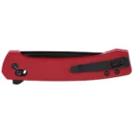 Columbia River Knife & Tool CRKT Q Compact Folding Knife 3" Drop Point Blade Red - alternate view 3