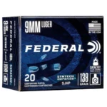 Federal Cartridge Co. Federal Syntech Defense Handgun Ammunition 9mm Luger 138 gr SJHP 1050 fps 20/ct - alternate view 3