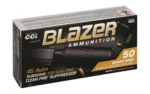 CCI Ammunition CCI BLAZER BRASS 45ACP SUP 230GR TMJ - alternate view 3