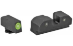 Xs Sight Systems Inc. XS Sight Systems RDE Night Sights Green - Glock 17 19 22-24 26 27 31-36 38 - alternate view 3