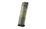 ELITE TACTICAL SYSTEMS GROUP Elite Tactical Systems Carbon Smoke Handgun Magazine for Glock 43 9mm Luger 12/rd - alternate
