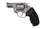 Charter Arms Undercover Full Size Handgun .38 Spl 5/rd Capacity 2" Barrel Silver with Black Grip - alternate view 3