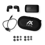 Axil XCOR Pro Digital Electronic Ear Buds with Bluetooth 21-23dB Black - alternate view 3