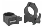 Warne Manufacturing Company Warne Maxima Quick Detach Scope Rings - 1" High Matte - alternate view 3