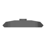 Warne Manufacturing Company Warne Tactical ARCA Rail M-LOK Compatible 8" Black - alternate view 3