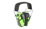 AOB Caldwell E-Max Youth Pro Earmuffs - Neon Green 23db NRR - alternate view 3