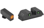 Ameriglo Trooper Tritium Sight Set Green with Orange Front Green with Black Rear for Glock Gen 5 - alternate view 3