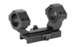 NcSTAR Inc. NcStar AR-15 Integral Rings & Base Cantilever Scope Mount QR Weaver Style / Rear Ring 30mm & 1" Inserts