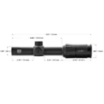 EOTech Vudu X Rifle Scope 1-6x24mm 30mm SFP BD1 Illum. Black - alternate view 3