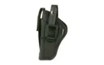 Bulldog Cases Bulldog Extreme Handgun Holster with Belt Loop and Clip for Large Frame Autos with 4-4.5" Barrels Black Ambi