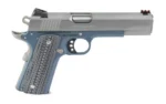 Colt Manufacturing Colt Competition Government Handgun 9mm Luger 9rd Magazines(2) 5" Barrel Blue Titanium cerakote Frame