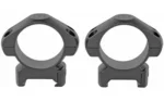 Konus Optics Konus 2-Piece Steel Riflescope Rings 30mm Medium - Matte Black - alternate view 3