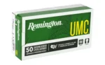 Remington Arms Co. Inc. Remington UMC Handgun Ammunition 9mm Luger 115 gr FMJ 1145 fps 50/ct - alternate view 3