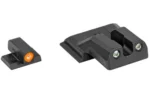 Meprolight Sights Meprolight Hyper-Bright Handgun Night Sight Orange Ring Front Green Rear for S&W M&P Shield - alternate
