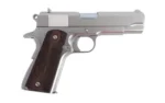 Tisas Arms Corp Tisas 1911 Tank Commander Handgun 9mm Luger 9rd Magazines (2) 4.25" Barrel Nickel - alternate view 3