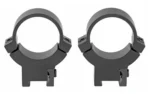 Warne Manufacturing Company Warne 722M Rimfire Rings 1" High Black - alternate view 3