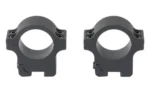 Leupold & Stevens Inc. Leupold Open Range Rimfire Cross-Slot Rings 1" High Black - alternate view 3