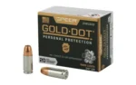 Speer Ammunition SPR GOLD DOT 9MM 147GR HP 20/200 - alternate view 3