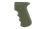 Hogue Inc. Hogue AK-47 Rubber Grips with Finger Grooves - OD Green - alternate view 3