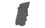 Hogue Inc. Hogue Ruger MKIV Rubber Grip with Finger Grooves and Right Hand Thumb Rest Black - alternate view 3