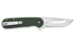 Outdoor Edge Razor VX3 Replaceable Blade Folding Knife 3" Drop Point Blade Green - alternate view 3