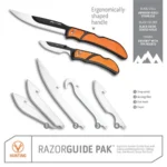 Outdoor Edge RazorGuide Pak Lightweight Replaceable Blade Hunting Knife Kit - alternate view 3