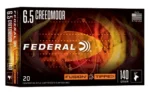Federal Cartridge Co. Federal Fusion Tipped Rifle Ammunition 6.5 Creedmoor 140gr PT 2700 fps 20/ct - alternate view 3