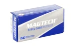 Magtech Ammunition CompanyInc Magtech Steel Case (Zinc-Plated) Handgun Ammunition 9mm Luger 115 gr. FMJ 1135 fps 50/ct
