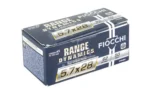 Fiocchi Ammunition Fiocchi Range Dynamics Subsonic Handgun Ammunition 5.7x28 FN 62gr FMJ 1050 fps 50/ct - alternate view 3