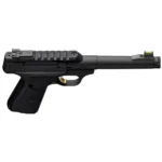 Browning Buck Mark Plus Camper UFX Suppressor Ready Handgun .22 LR 10rd Magazine 6" 1/2-28 Threaded Barrel Black - alternate