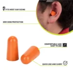 The Allen Company Inc. Allen ULTRX Foam Ear Plugs 32dB Orange 50 Pairs - alternate view 3