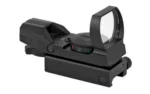 Truglo Dual Color Open Red Dot Sight 24x34mm Multi Reticle Illuminated Black - alternate view 3