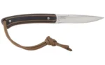 Columbia River Knife & Tool CRKT Biwa Fixed Drop Point Knife 3" Blade Brown Black - alternate view 3